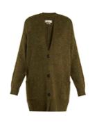 Isabel Marant Étoile Daxton Oversized V-neck Knit Cardigan