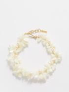 Completedworks - Pearl & Recycled 14kt Gold-vermeil Bracelet - Womens - White