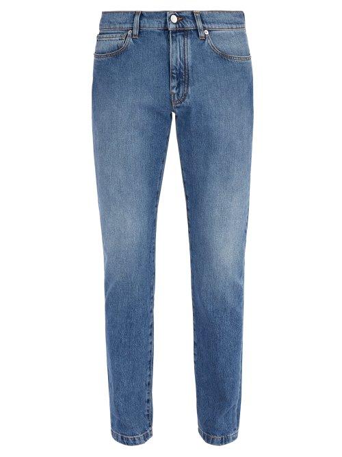 Matchesfashion.com Dunhill - Straight Leg Jeans - Mens - Denim