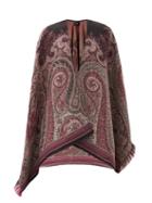 Matchesfashion.com Etro - Paisley-jacquard Wool Cape - Womens - Multi