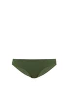 Matchesfashion.com Jade Swim - Lure Low-rise Bikini Briefs - Womens - Dark Green