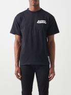 Satisfy - Mothtech Ventilated Organic-cotton Jersey T-shirt - Mens - Black