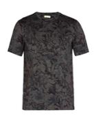 Etro Floral-print Cotton-jersey T-shirt