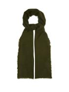 Matchesfashion.com From The Road - Pari Wool Blend Scarf - Mens - Green