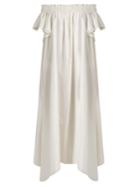 Loup Charmant Hydra Off-the-shoulder Silk Dress
