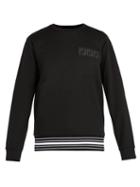 Matchesfashion.com Fendi - Ff Cotton Blend Sweatshirt - Mens - Black