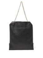 Matchesfashion.com The Row - Lunch Bag Leather Clutch - Womens - Black