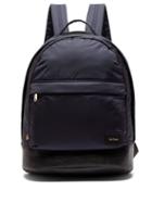 Matchesfashion.com Paul Smith - Leather Trimmed Backpack - Mens - Navy