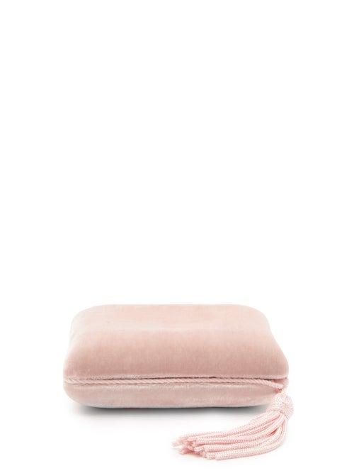 Matchesfashion.com Sophie Bille Brahe - Small Velvet Jewellery Box - Womens - Light Pink