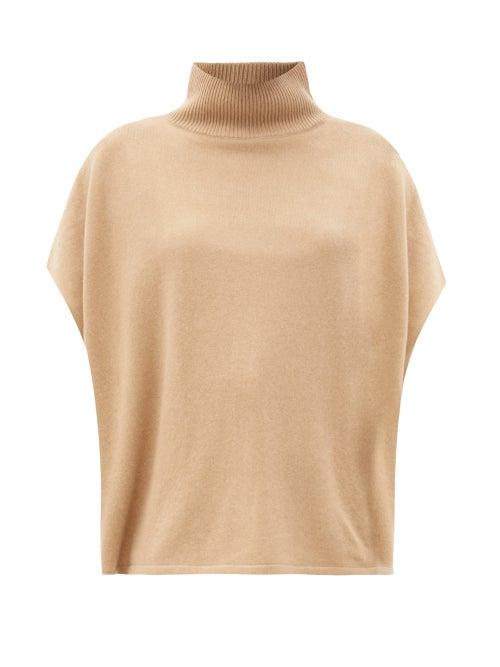 Matchesfashion.com Weekend Max Mara - Cubano Poncho - Womens - Camel