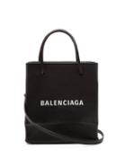 Matchesfashion.com Balenciaga - Shopping Tote Xxs - Womens - Black White