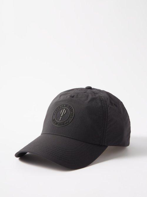 Frescobol Carioca - Artur Raised-logo Nylon Baseball Cap - Mens - Black