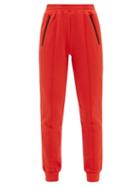 Aztech Mountain - Hut Striped Fleece-jersey Track Pants - Womens - Red
