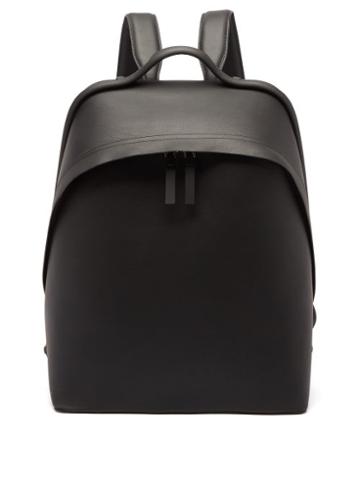 Bonastre - Grained-leather Backpack - Mens - Black