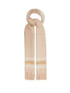 Our Legacy - Ivy Striped Wool-blend Scarf - Mens - Beige Multi