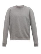 Matchesfashion.com John Elliott - Cotton Blend Sweatshirt - Mens - Dark Grey