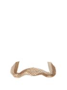 Matchesfashion.com Rosantica By Michela Panero - Oasis Crystal Embellished Lattice Bracelet - Womens - Gold Multi