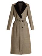 Matchesfashion.com Blaz Milano - If And When Pow Velvet Lapel Tie Waist Coat - Womens - Black White