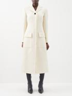 Proenza Schouler - Floral-jacquard Cotton-blend Coat - Womens - Cream