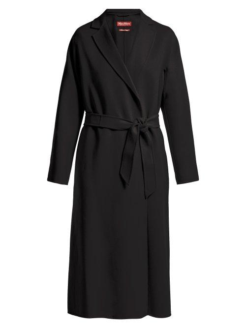 Matchesfashion.com Max Mara Studio - Notizia Coat - Womens - Black