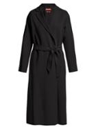 Matchesfashion.com Max Mara Studio - Notizia Coat - Womens - Black