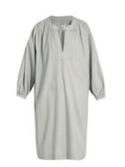 The Great The Easy Tunic Striped Cotton Dress