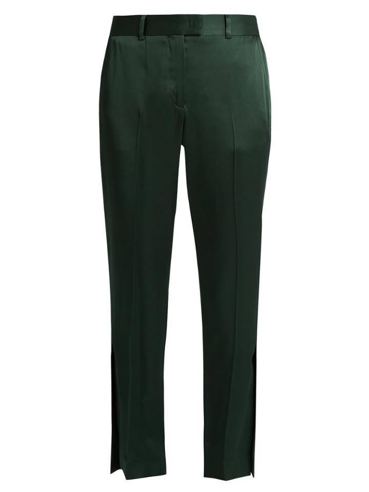 Christopher Kane Straight-leg Satin Trousers