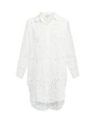 Matchesfashion.com Juliet Dunn - Broderie Anglaise Cotton Shirt - Womens - White