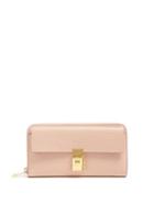 Matchesfashion.com Chlo - Drew Zip Around Leather Wallet - Womens - Light Pink