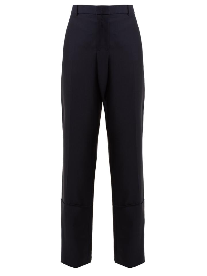 Jil Sander Ethan Straight-leg Wool And Mohair-blend Trousers