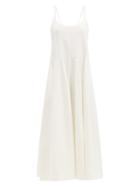 Matchesfashion.com Jil Sander - Panelled Flared Dress - Womens - Ivory