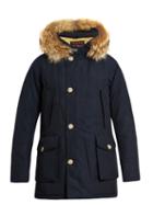 Woolrich John Rich & Bros. Arctic Fur-trimmed Hooded Down Parka