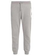 Matchesfashion.com Moncler - Basic Slim Leg Cotton Track Pants - Mens - Grey