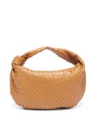 Matchesfashion.com Bottega Veneta - Bv Jodie Small Intrecciato Leather Shoulder Bag - Womens - Tan