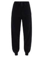 Matchesfashion.com Allude - Drawstring Cotton-blend Track Pants - Womens - Black