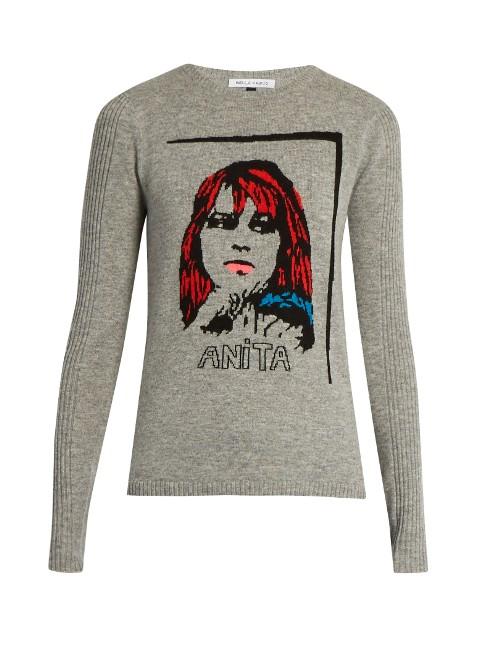 Bella Freud Anita Wool And Cashmere-blend Sweater
