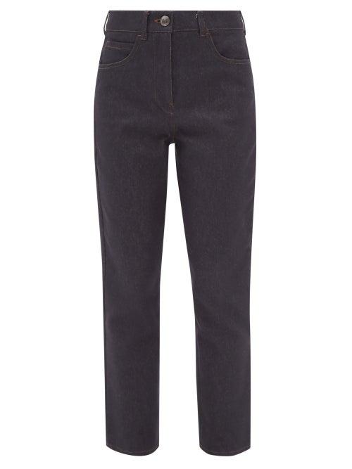 Max Mara - Pleiadi Jeans - Womens - Dark Blue