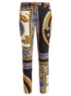 Versace Lovers Baroque-printed Skinny Jeans