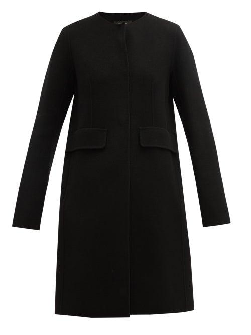 Matchesfashion.com Weekend Max Mara - Guinea Coat - Womens - Black