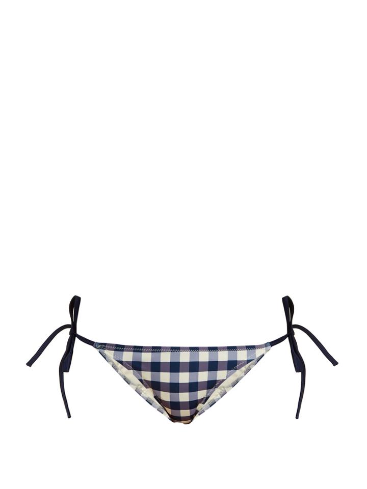Solid & Striped The Charlotte Gingham Bikini Briefs
