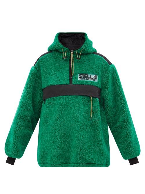 Stella Mccartney - Marlee Fleece Hooded Jacket - Womens - Green
