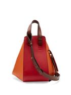 Matchesfashion.com Loewe - Hammock Small Leather Tote - Womens - Red Multi