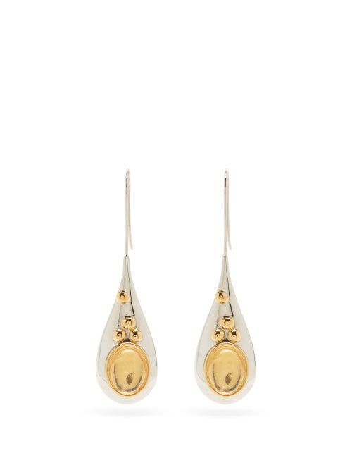 Matchesfashion.com Chlo - Trudie Teardrop Earrings - Womens - Gold/silver