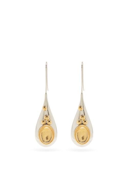 Matchesfashion.com Chlo - Trudie Teardrop Earrings - Womens - Gold/silver