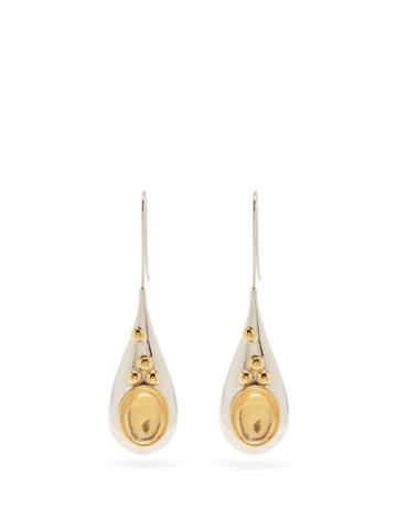 Matchesfashion.com Chlo - Trudie Teardrop Earrings - Womens - Gold/silver
