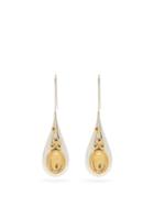 Matchesfashion.com Chlo - Trudie Teardrop Earrings - Womens - Gold/silver