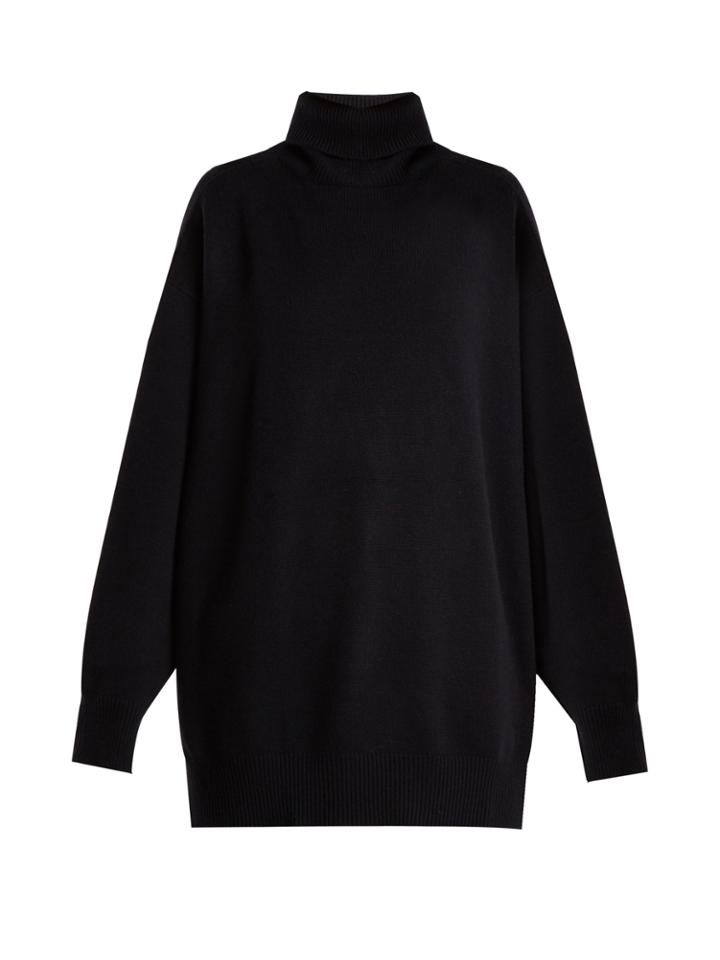Raey Split-side Roll-neck Cashmere Sweater