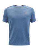 Matchesfashion.com On - Performance Logo-print Jersey T-shirt - Mens - Blue