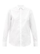 Matchesfashion.com Bourrienne Paris X - Authenthique I Cotton-poplin Shirt - Womens - White