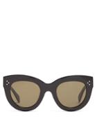 Céline Eyewear Caty Cat-eye Acetate Sunglasses